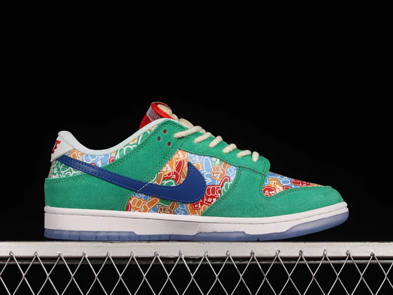 All categories Nk SB Dunk series Nk SB Dunk Low low-top sneakers Nk Dunk Low "Foam Finger" SB low-top sports and leisure sneakers DZ5184-300